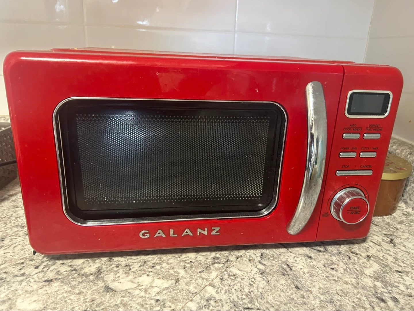 Galanz Red Microwave