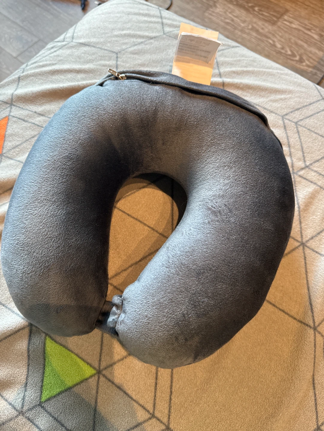 Grey Travel Neck Pillow - photo 2