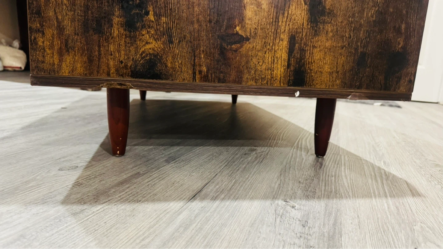Rustic Lift-Top Coffee Table with Storage - photo 4