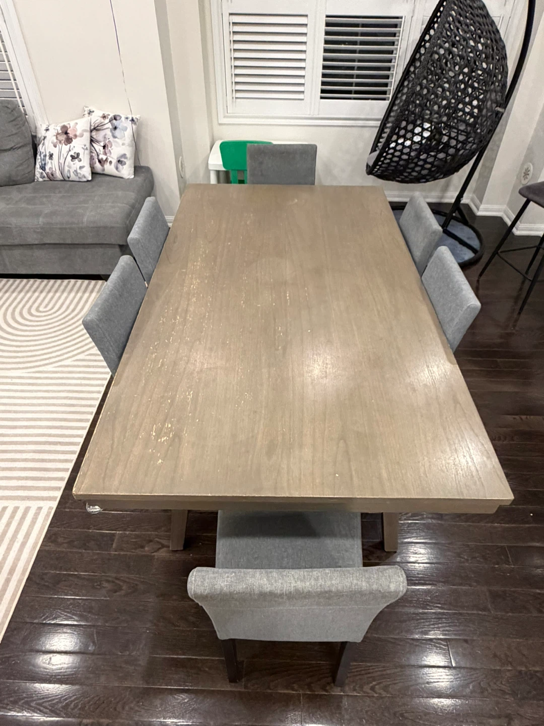 Rectangular Dining Room Table With 6 Chair– Solid Build - photo 2