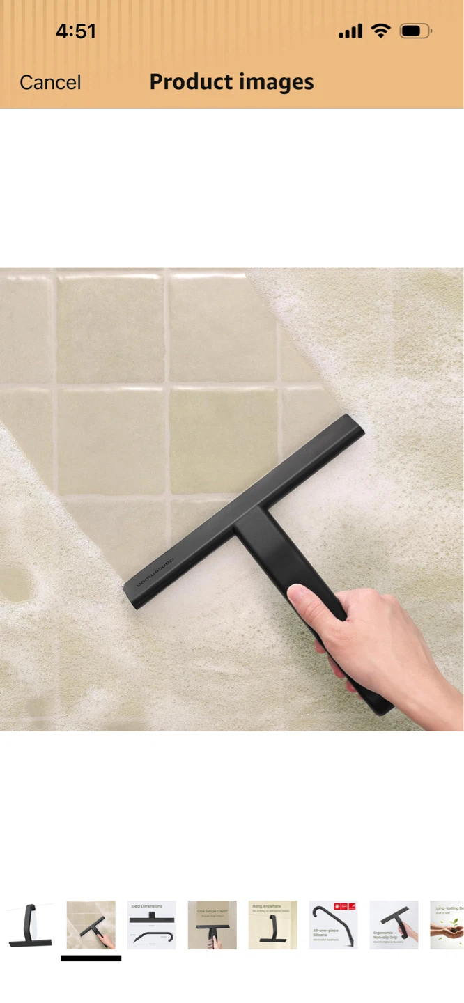 New-Dancemoon Shower Squeegee - photo 4