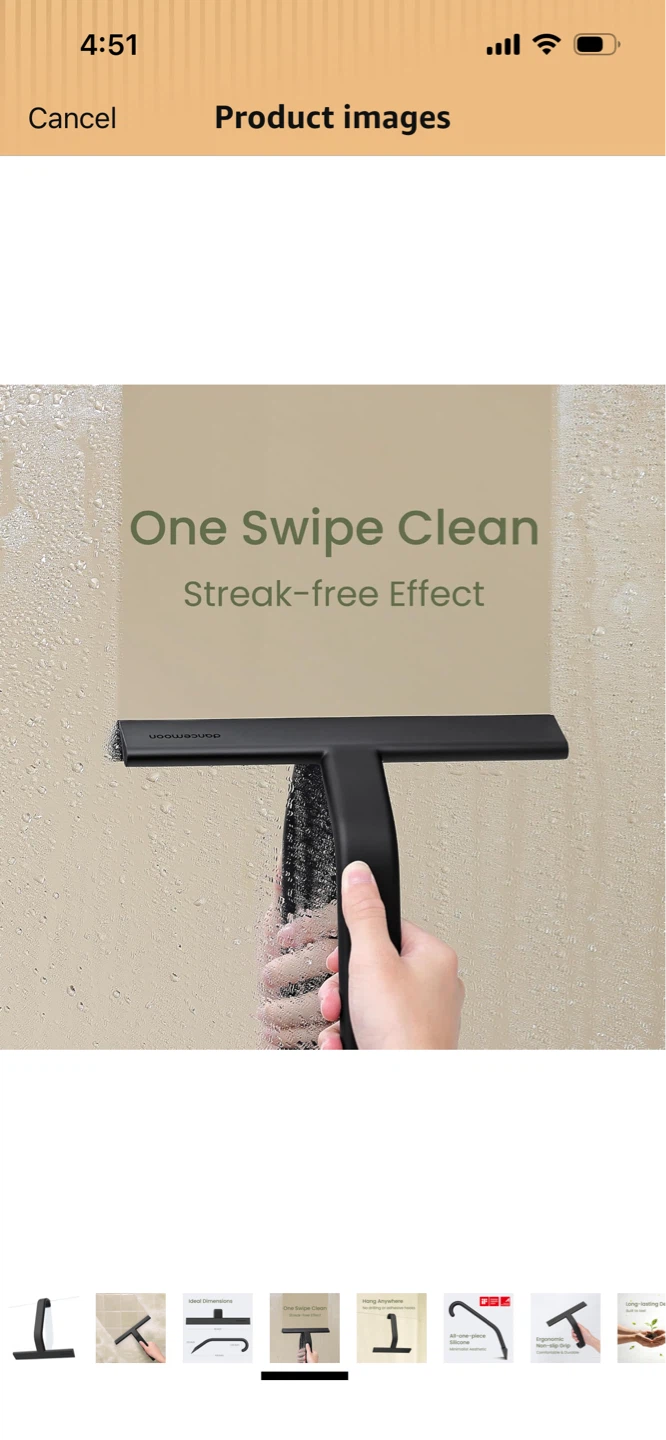 New-Dancemoon Shower Squeegee - photo 2