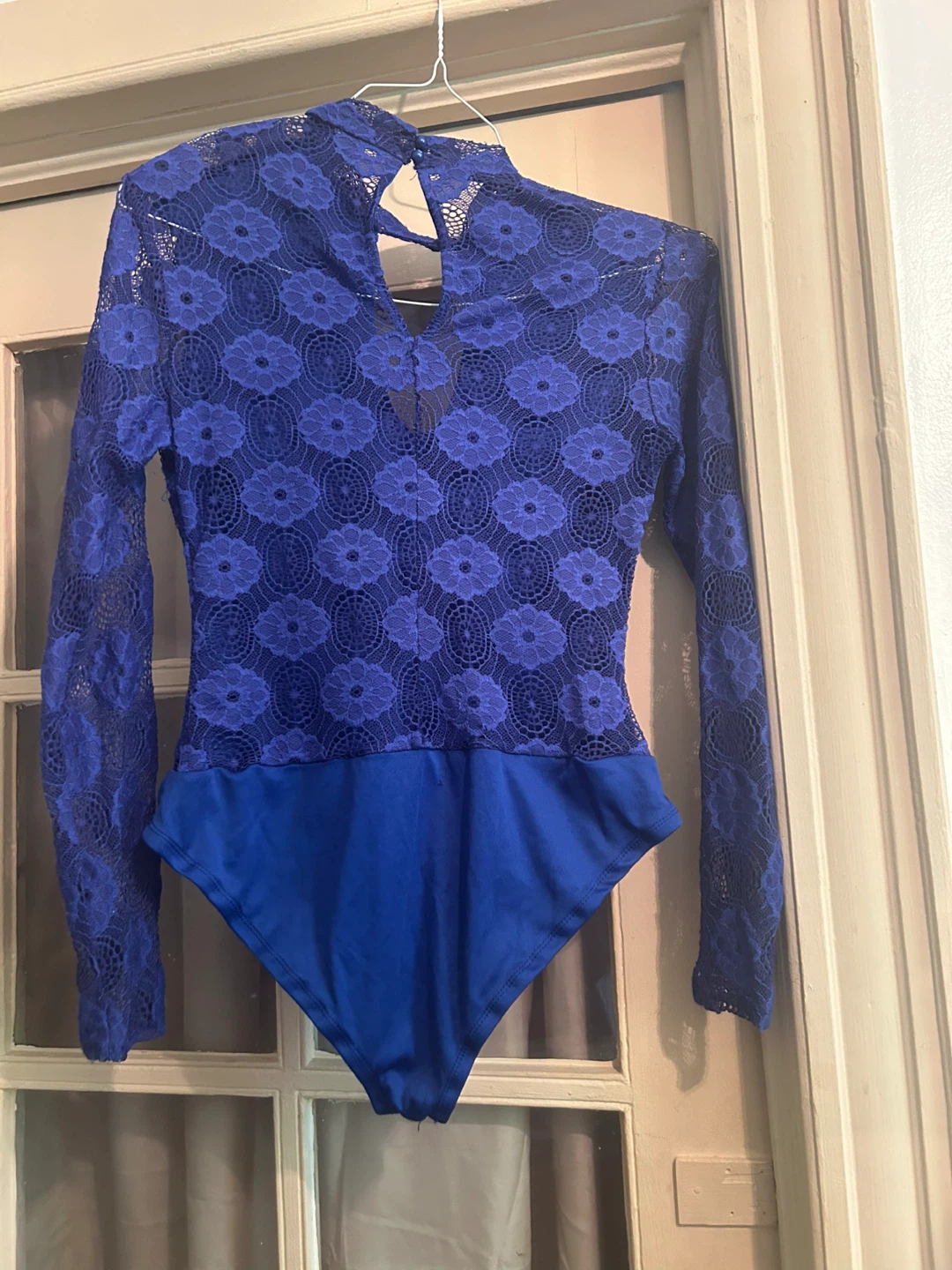 Royal Blue Lace Bodysuit - photo 3
