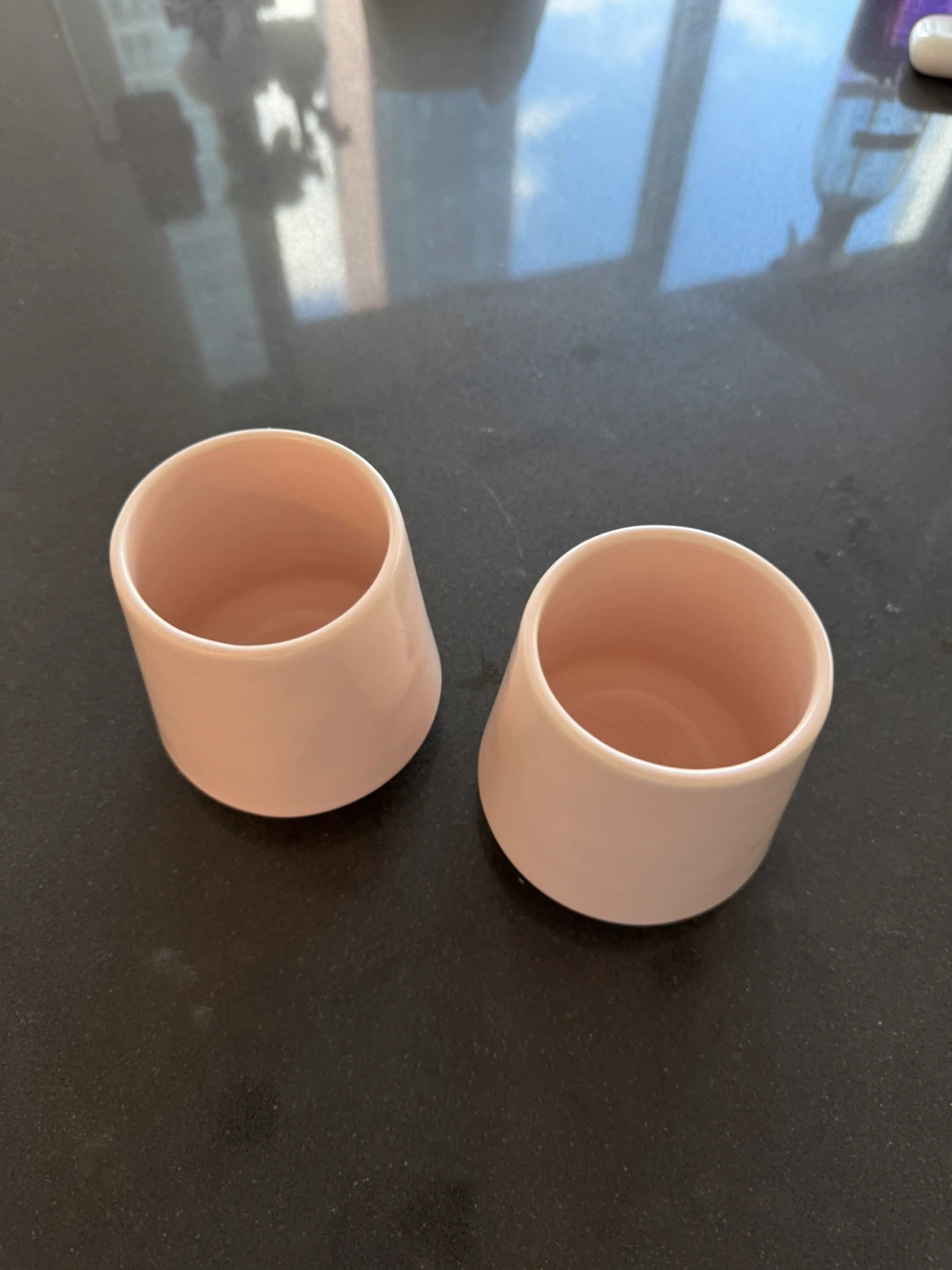 Fable Ceramic Cups (Set of 2) - Pink