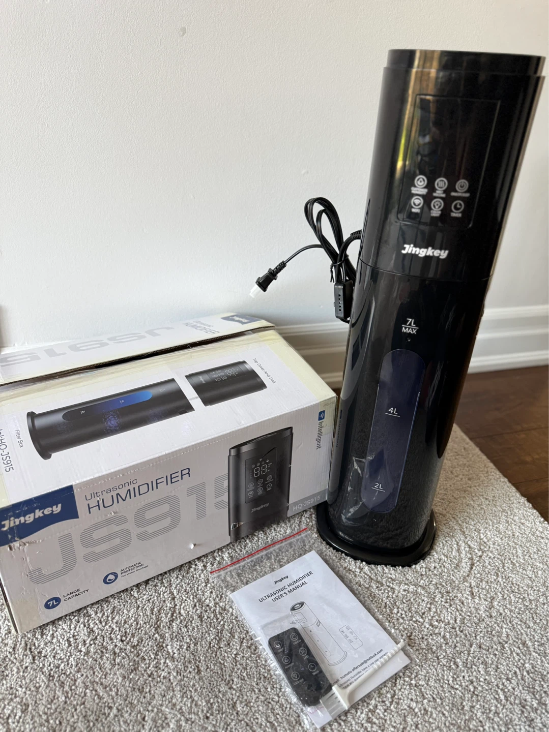 SMART HUMIDIFIER 7L LARGE ROOM – REMOTE – LIKE NEW 🔥 - photo 3