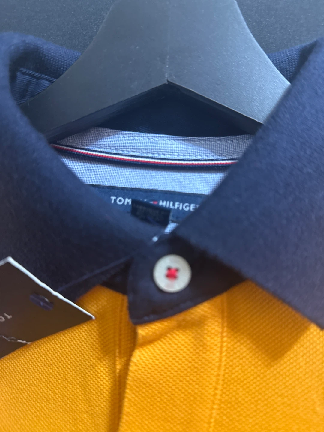 Tommy Hilfiger Youth boys Yellow Polo Shirt - photo 5