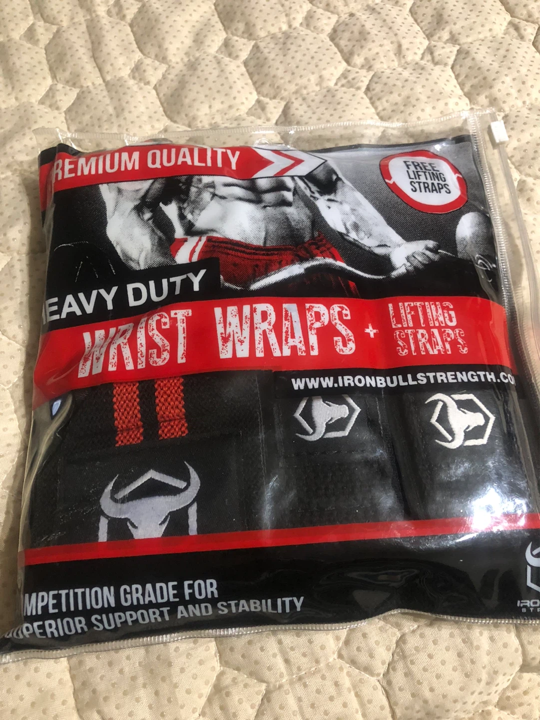 New-IIron Bull Strength Heavy Duty Wrist Wraps - photo 5