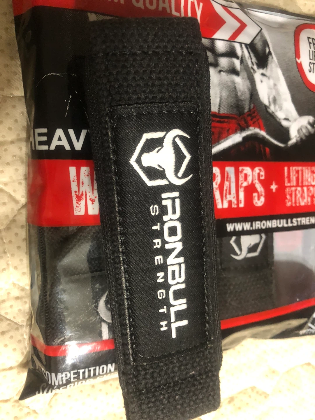 New-IIron Bull Strength Heavy Duty Wrist Wraps - photo 4