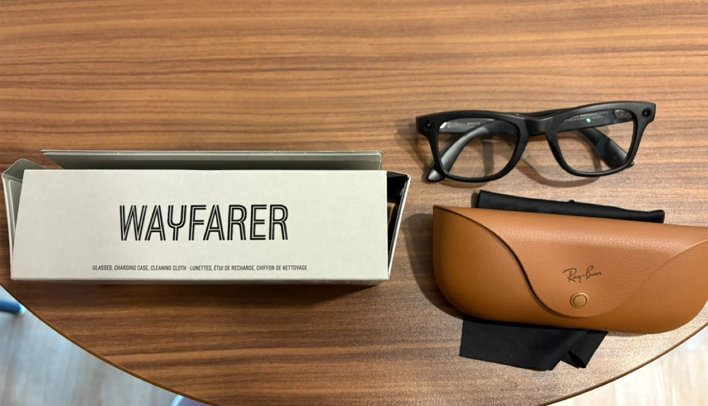 Ray-Ban Wayfarer G one Meta Sunglasses with transition lenses