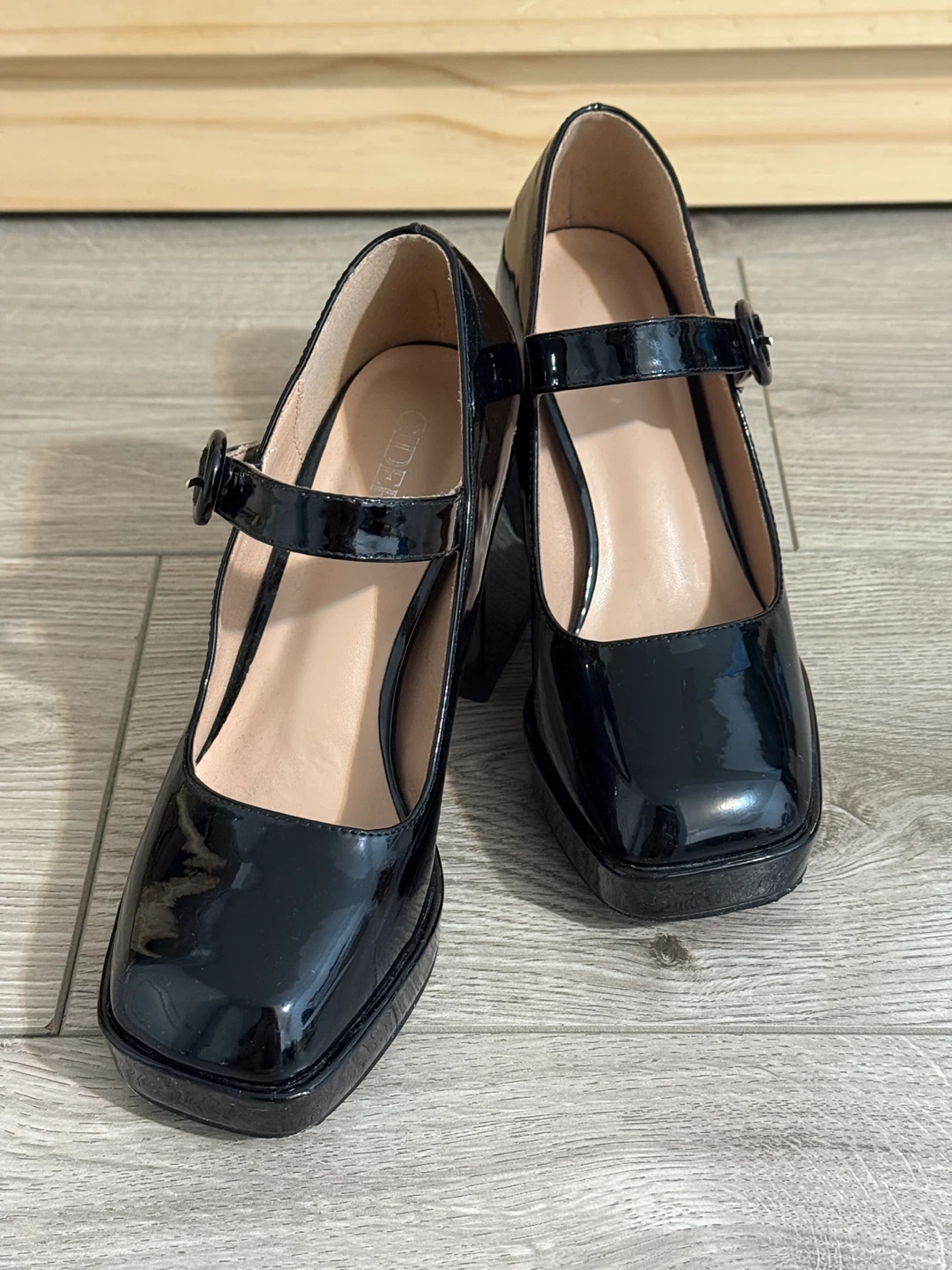 Cider Mary Jane Heels - Black, US 6 - photo 2
