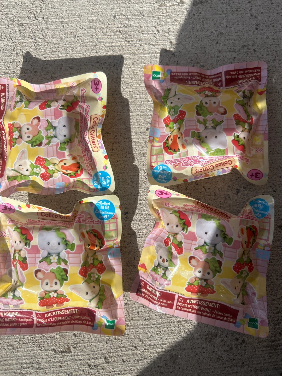 Calico Critters Berry Babies Blind Bags (Set of 4)