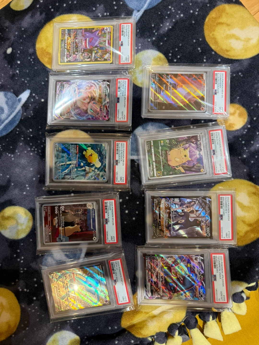 Graded Pokémon cards