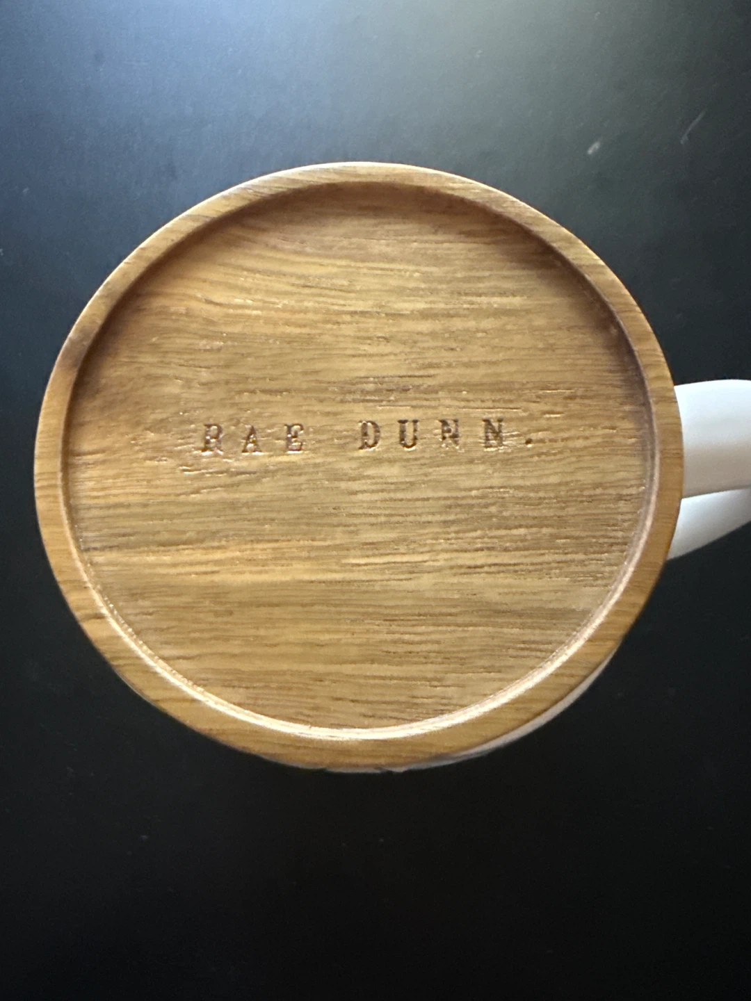 Rae Dunn "Good Morning Sunshine" Mug with Wooden Lid - photo 2