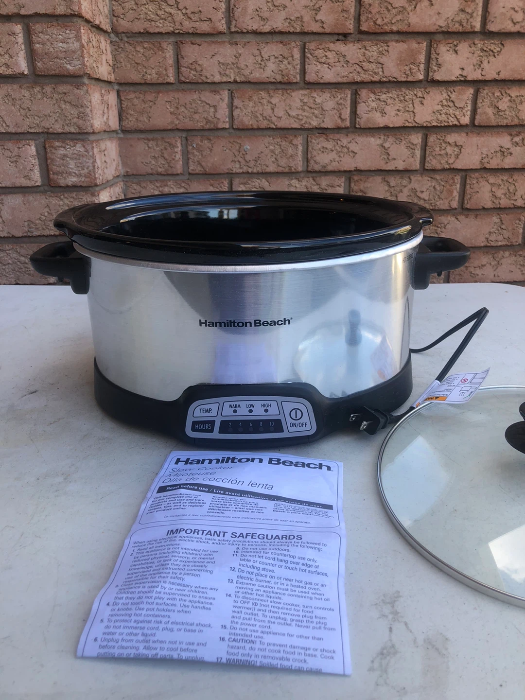 Hamilton Beach Slow Cooker - photo 2