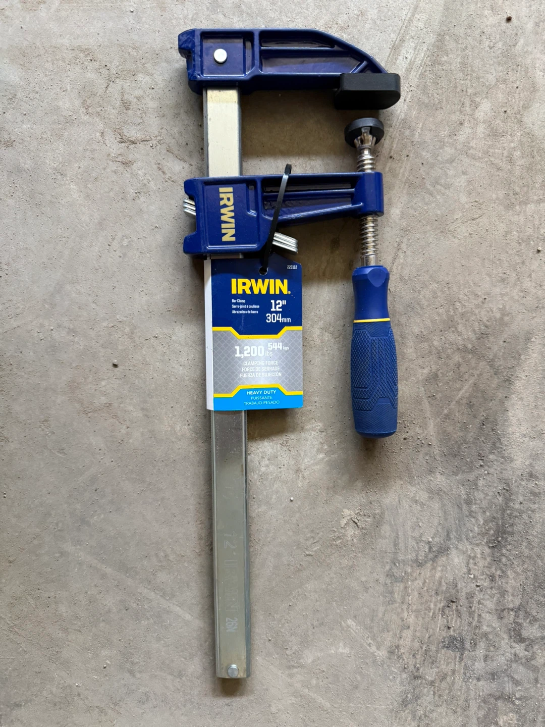IRWIN 12" Heavy Duty Bar Clamp - photo 2