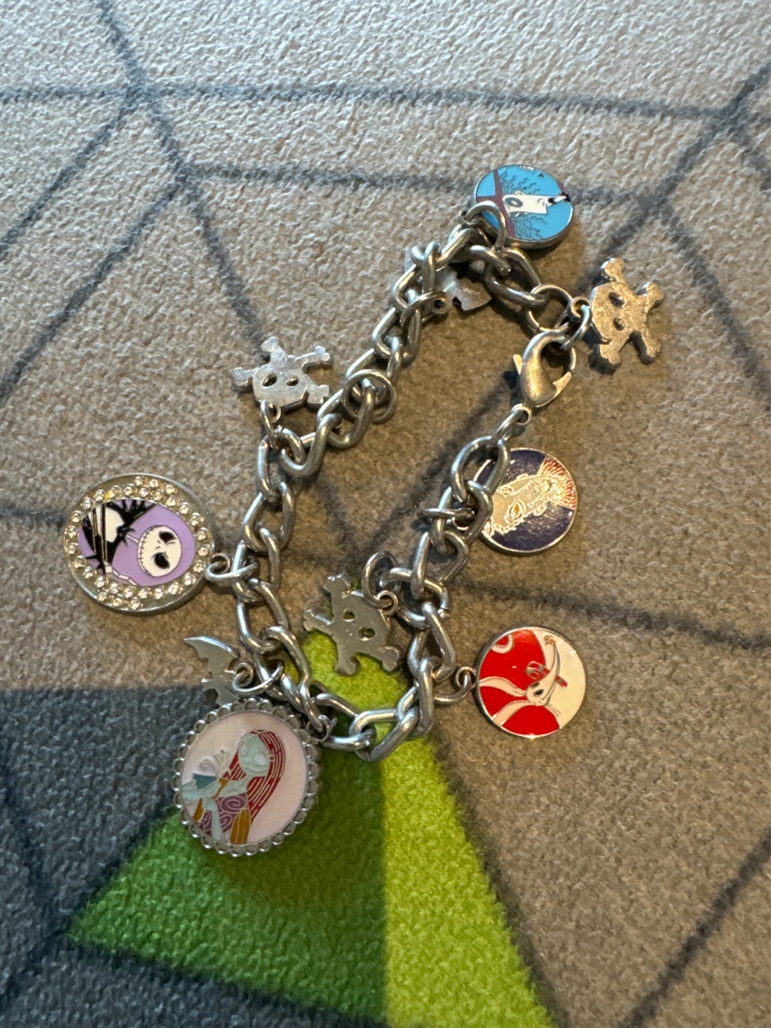 The Nightmare Before Christmas Charm Bracelet