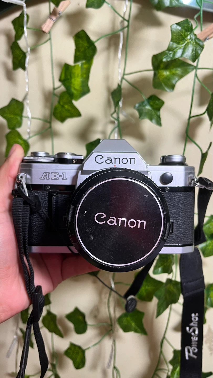 Canon AE-1 35mm Film Camera with Canon Lens
