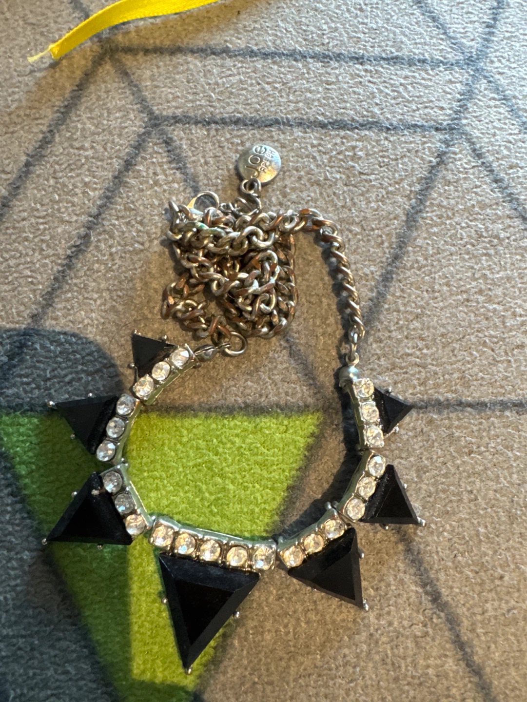 Spike & Crystal Necklace