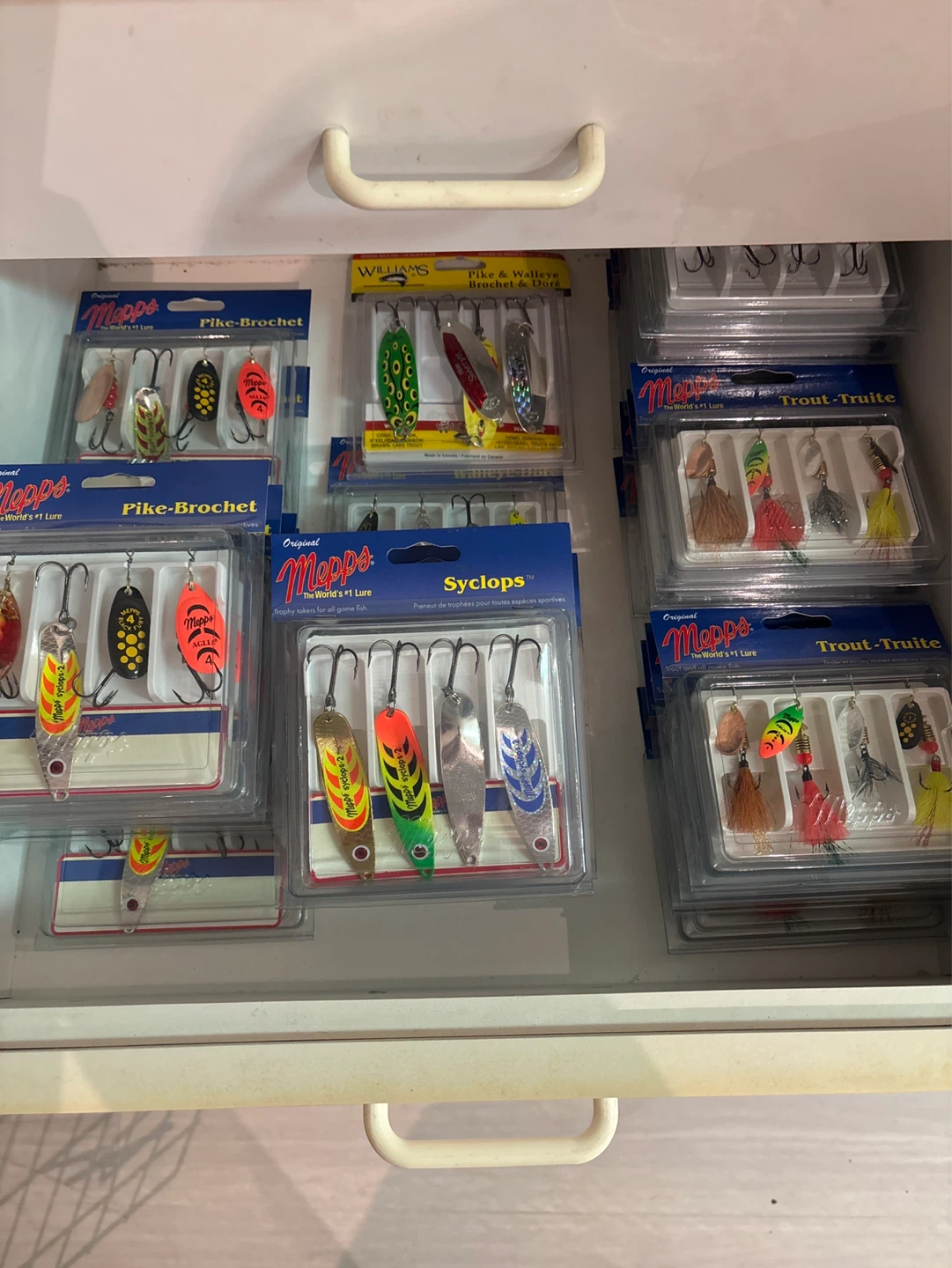 Mepps fishing spoon kits $15-$25