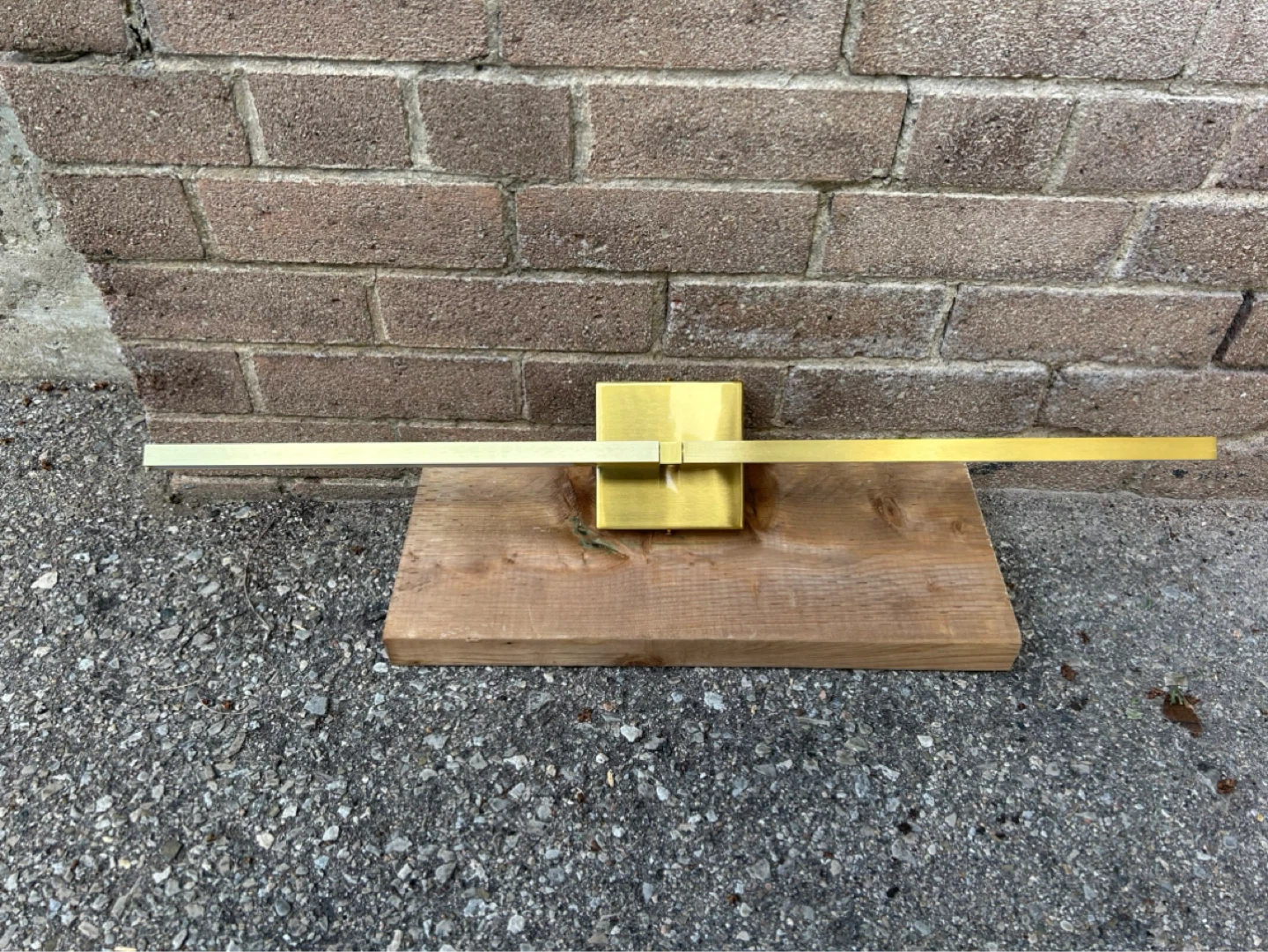 Modern Gold Vanity Light Fixture