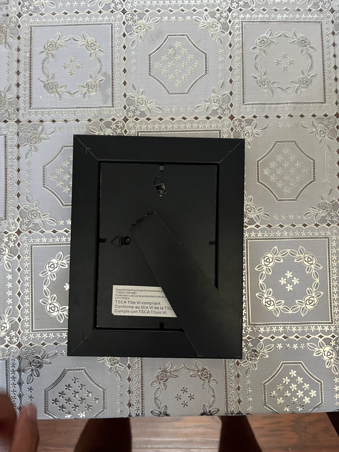 Set of 3 Black Photo Frames (4x6 inch) - photo 2