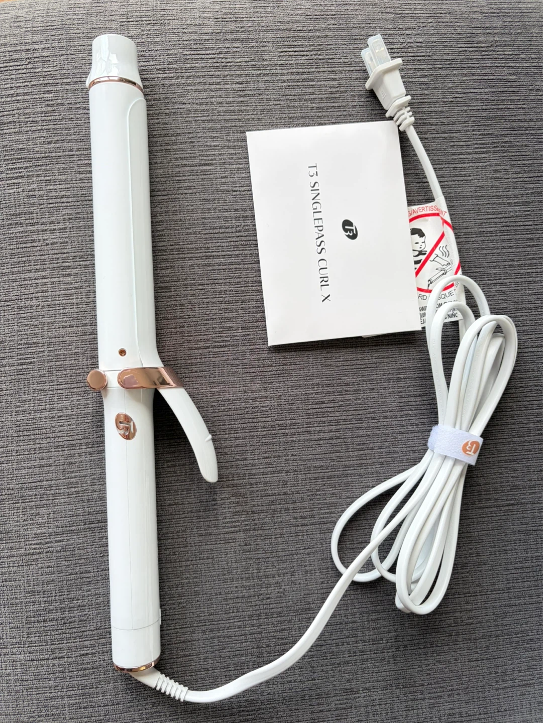 Curling Iron T3 1 1/4"  Ceramic Extra Long Barrel - photo 3