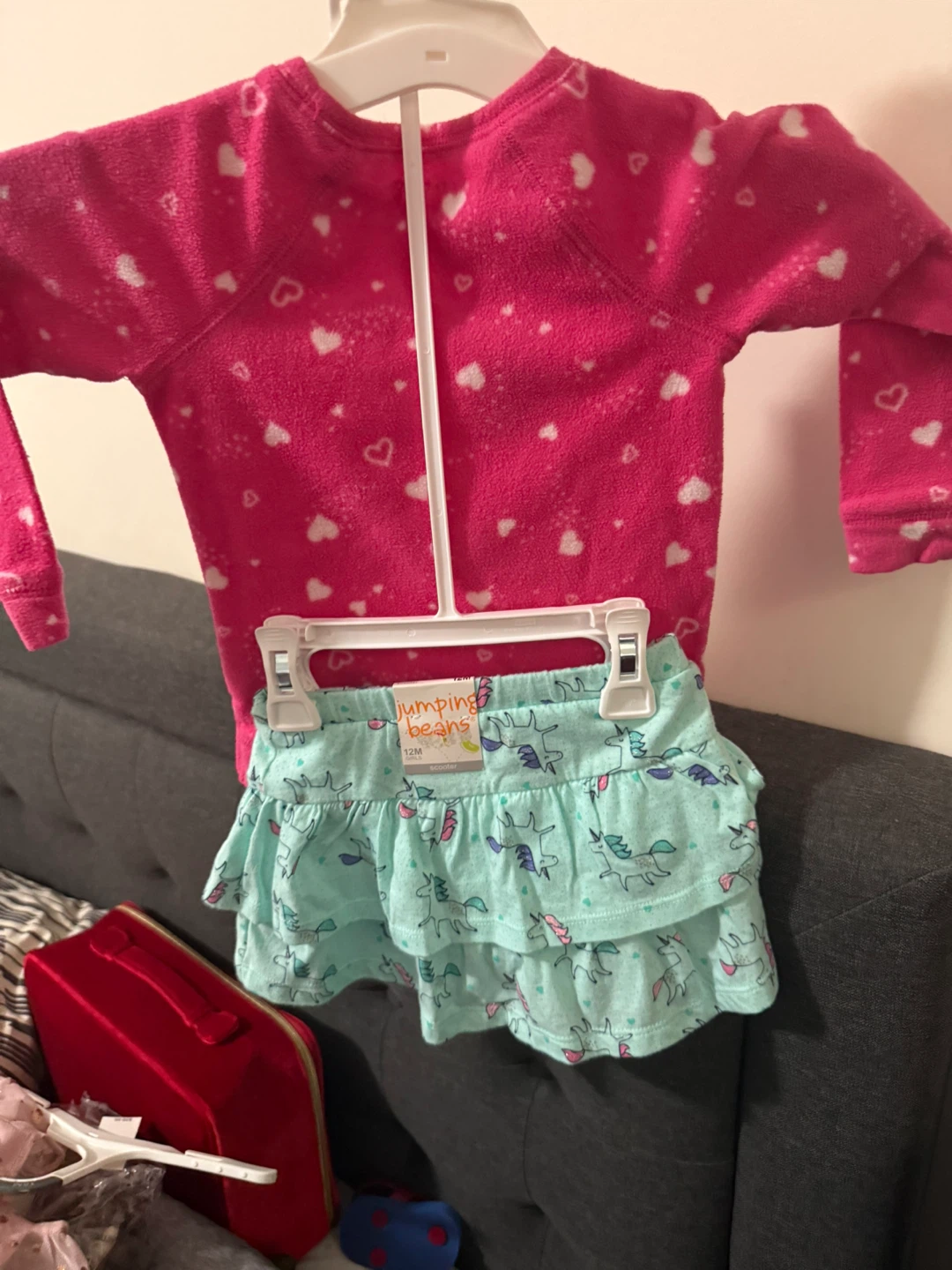 Jumping Beans 2-Piece Unicorn Outfit Set - photo 2