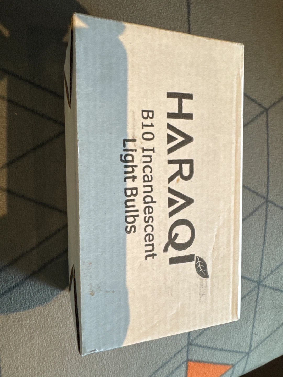 HARAQI 10 Pack 60W 120V B10 Incandescent Light Bulbs