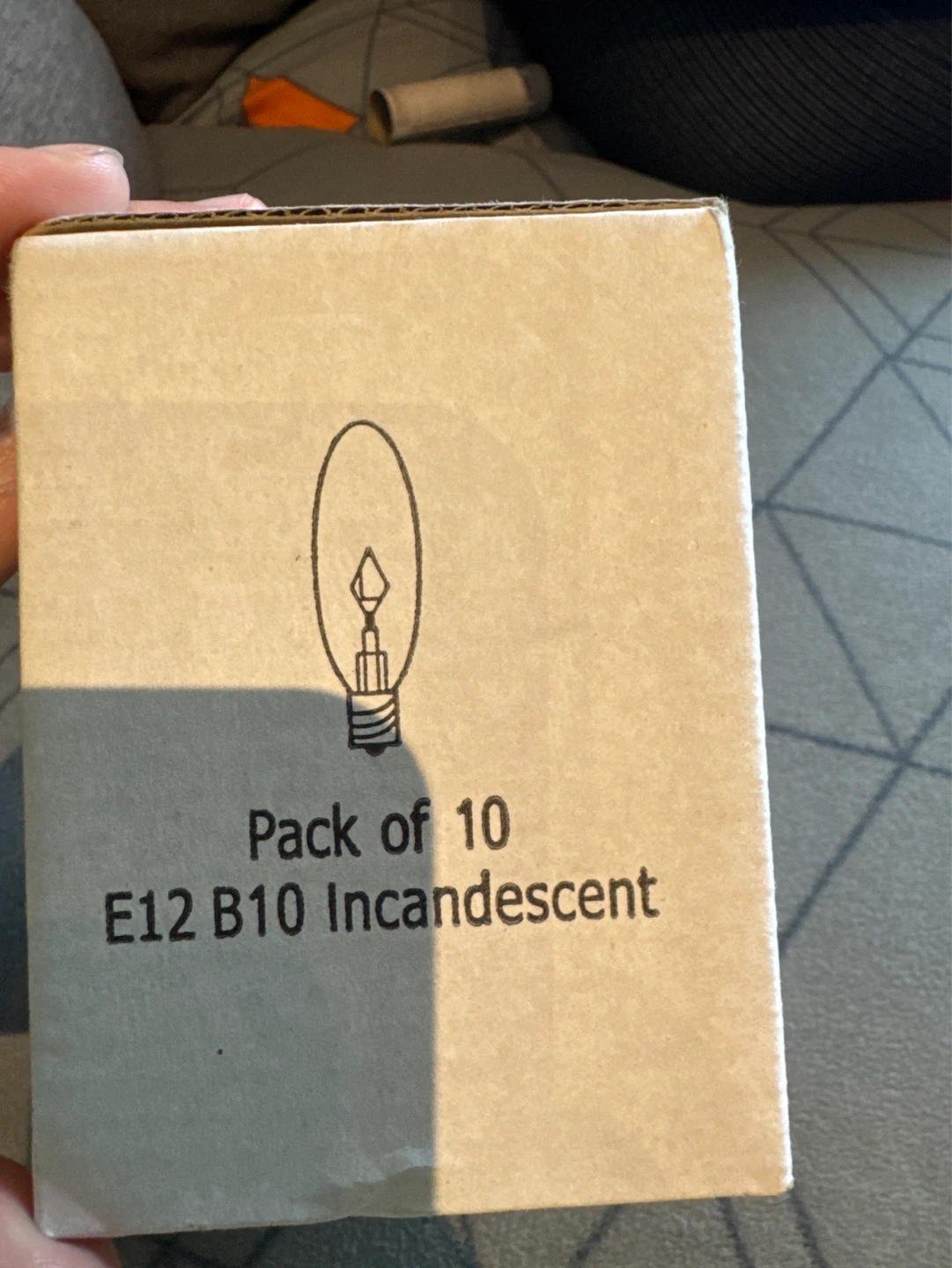 HARAQI 10 Pack 60W 120V B10 Incandescent Light Bulbs - photo 3