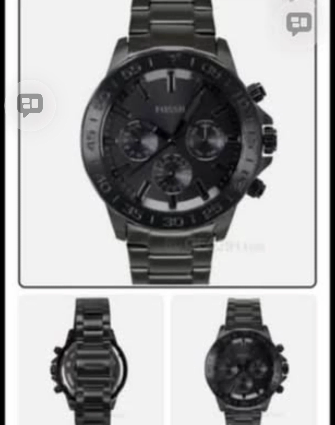Fossil Bannon Multifunction Black Stainless Steel Watch - photo 2