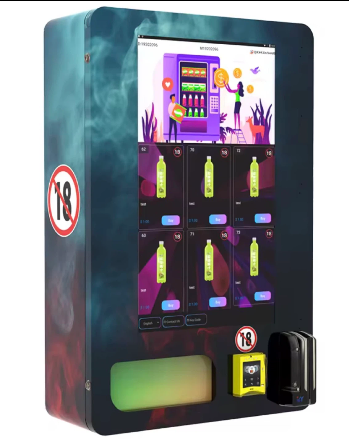 32-inch Touch Screen Vending Machine