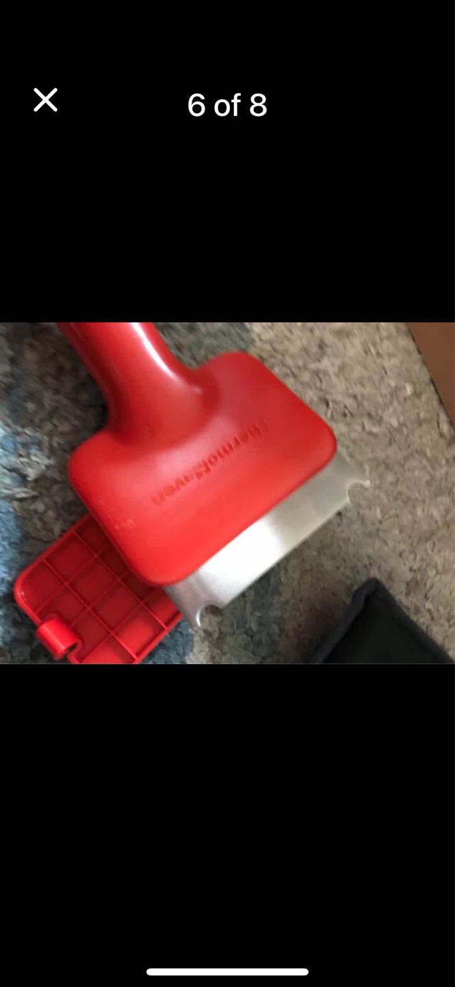 Grill scraper and cleaner - photo 4