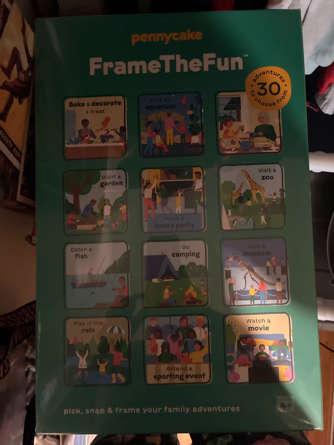 Pennycake Frame The Fun Family Adventure Cards