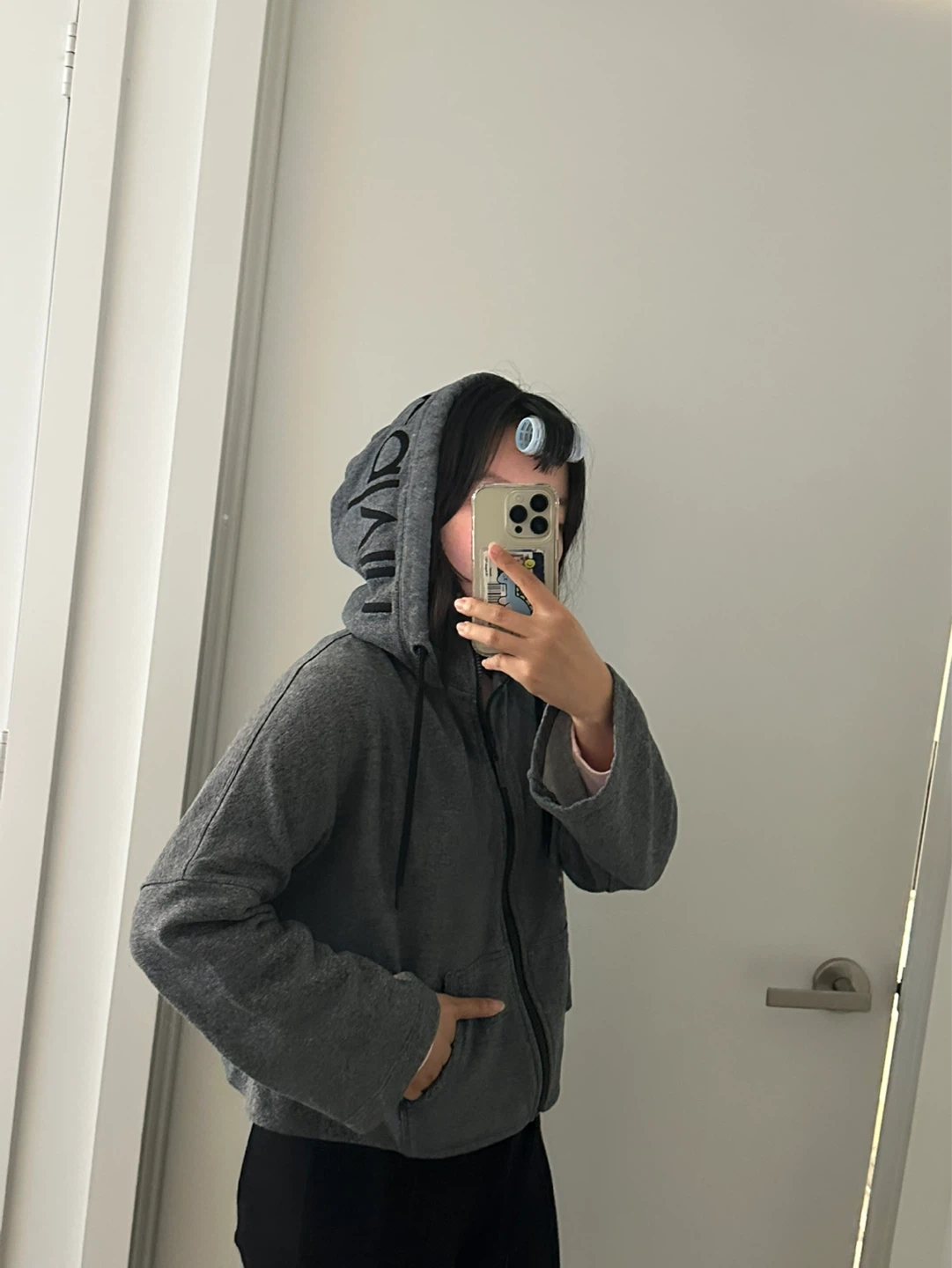 Calvin Klein Performance Gray Zip Up