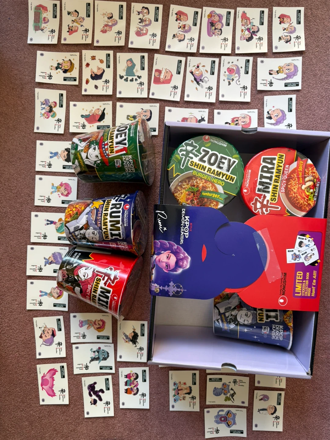 KPop Demon Hunters Limited Edition Ramen Set