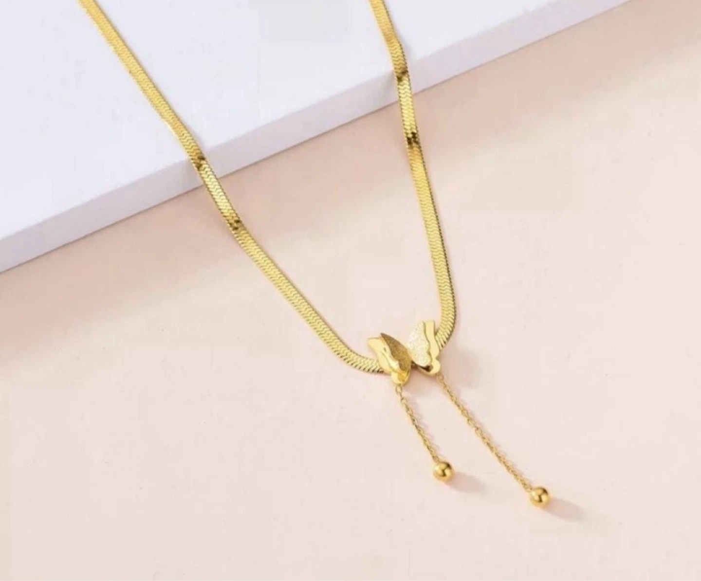 *big sale*The Golden Butterfly Necklace - photo 2