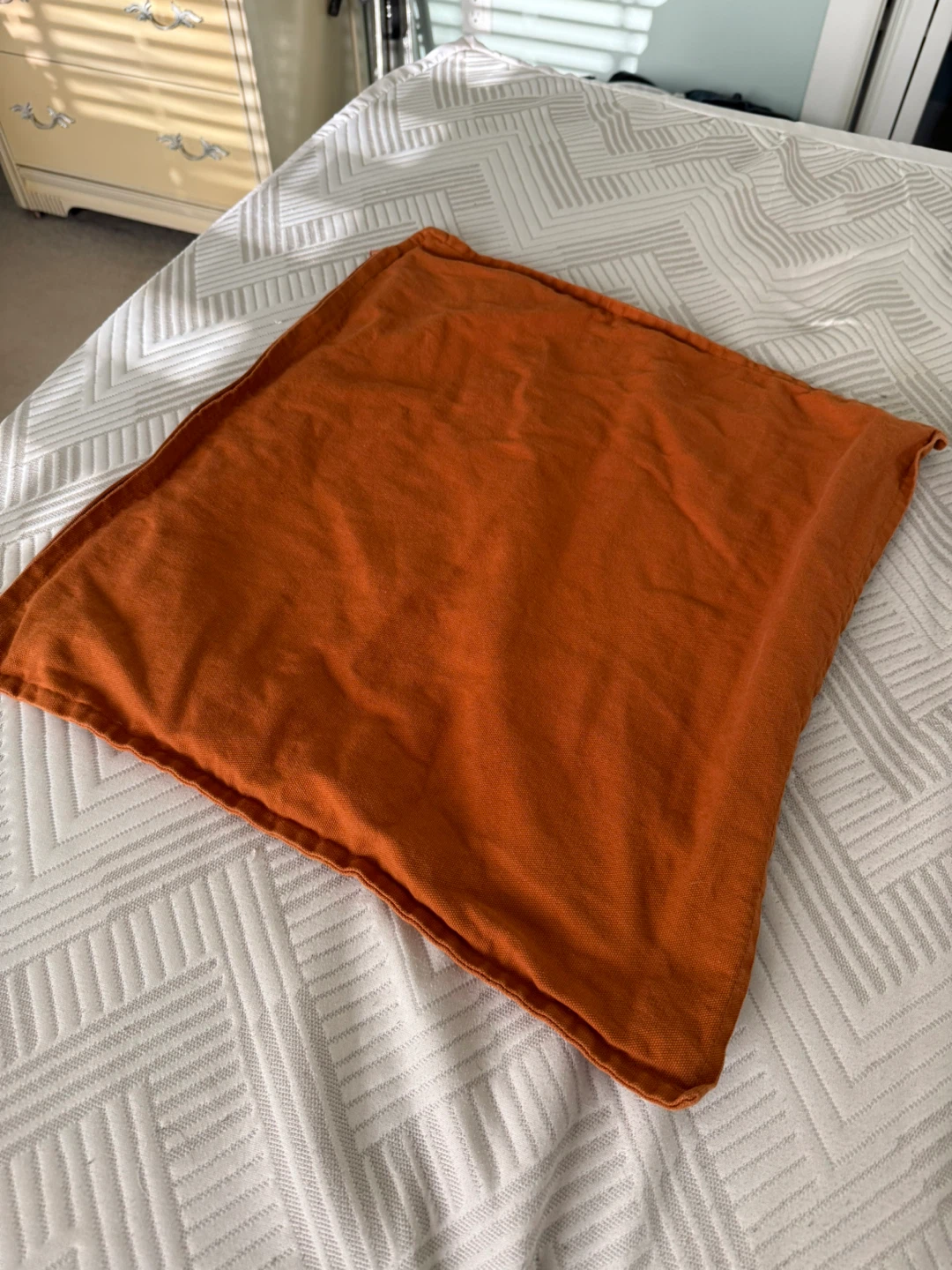 IKEA Gurli Orange throw Pillow Cover