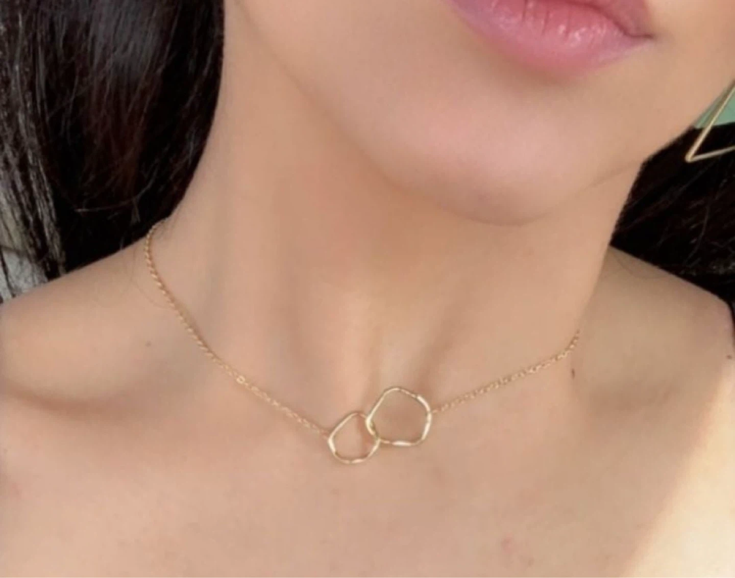 *SALE* Infinity golden chocker necklace