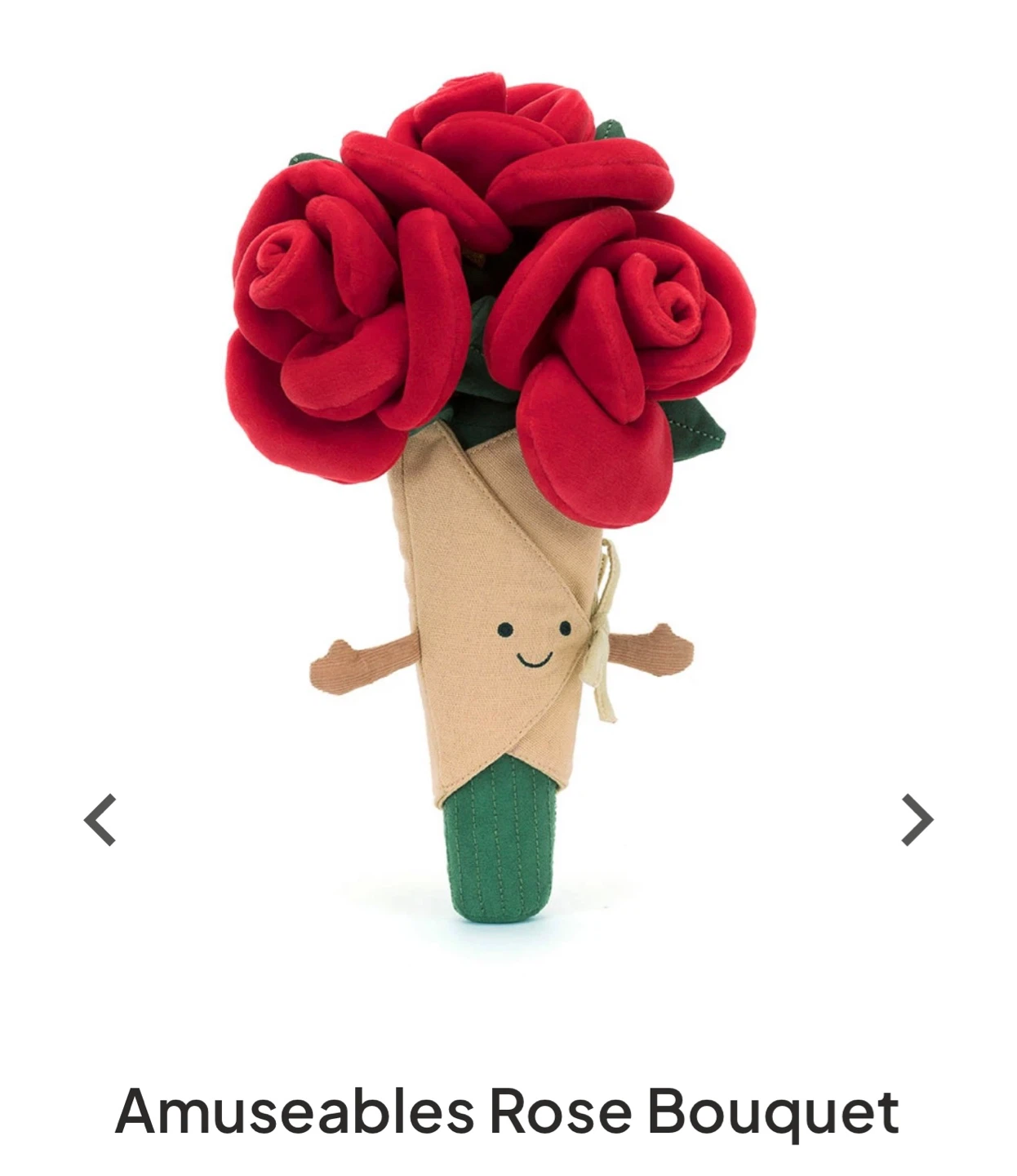 Jellycat Amuseables Rose Bouquet Plush Toy - photo 2