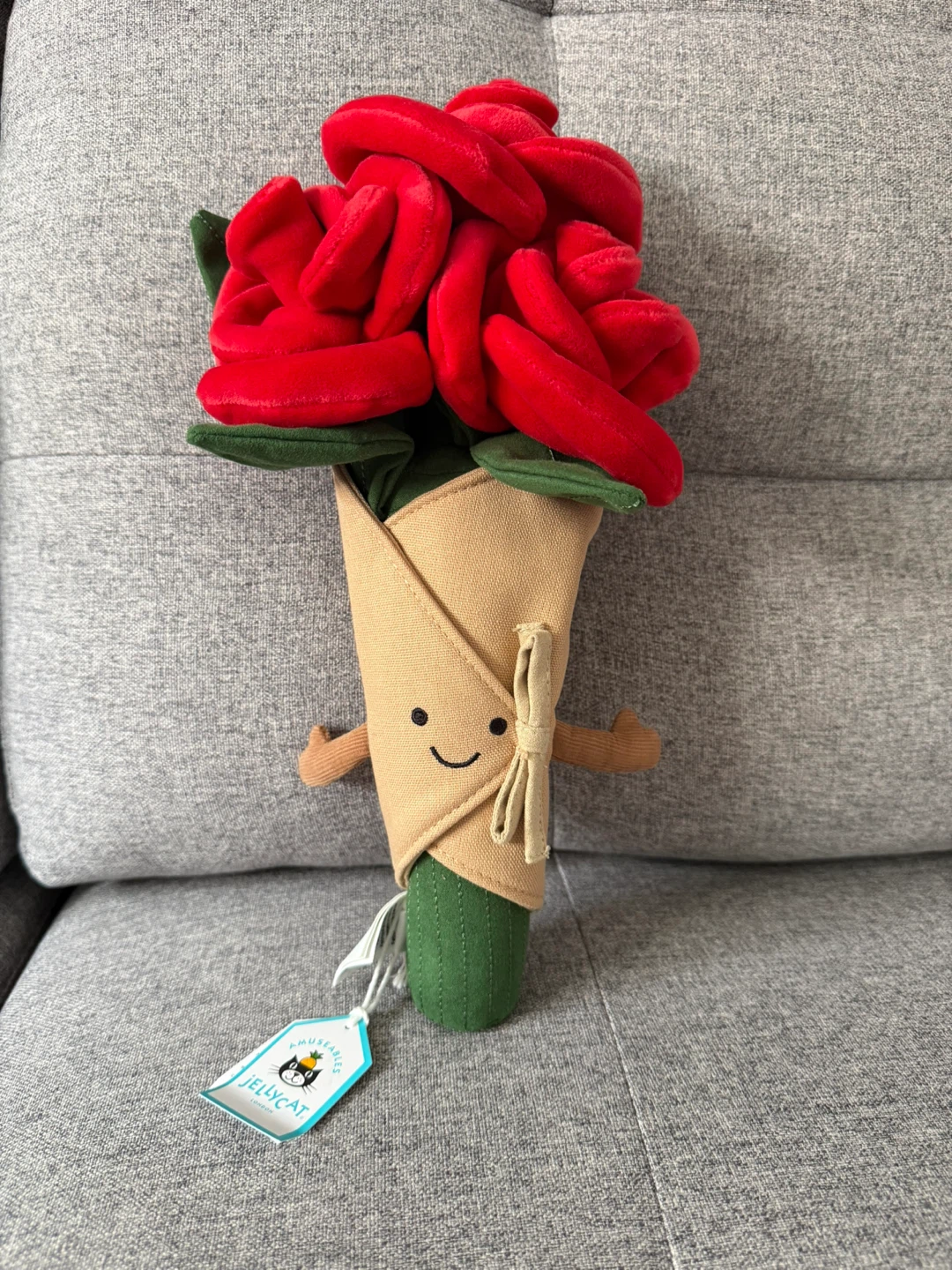 Jellycat Amuseables Rose Bouquet Plush Toy