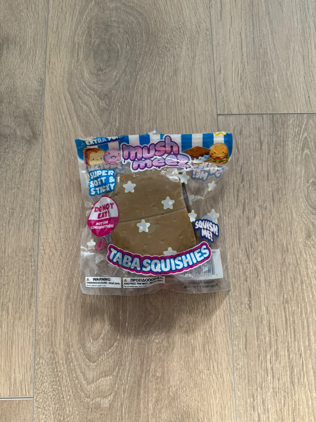 Taba Squishies "Mush Me" Caramel Square Toy