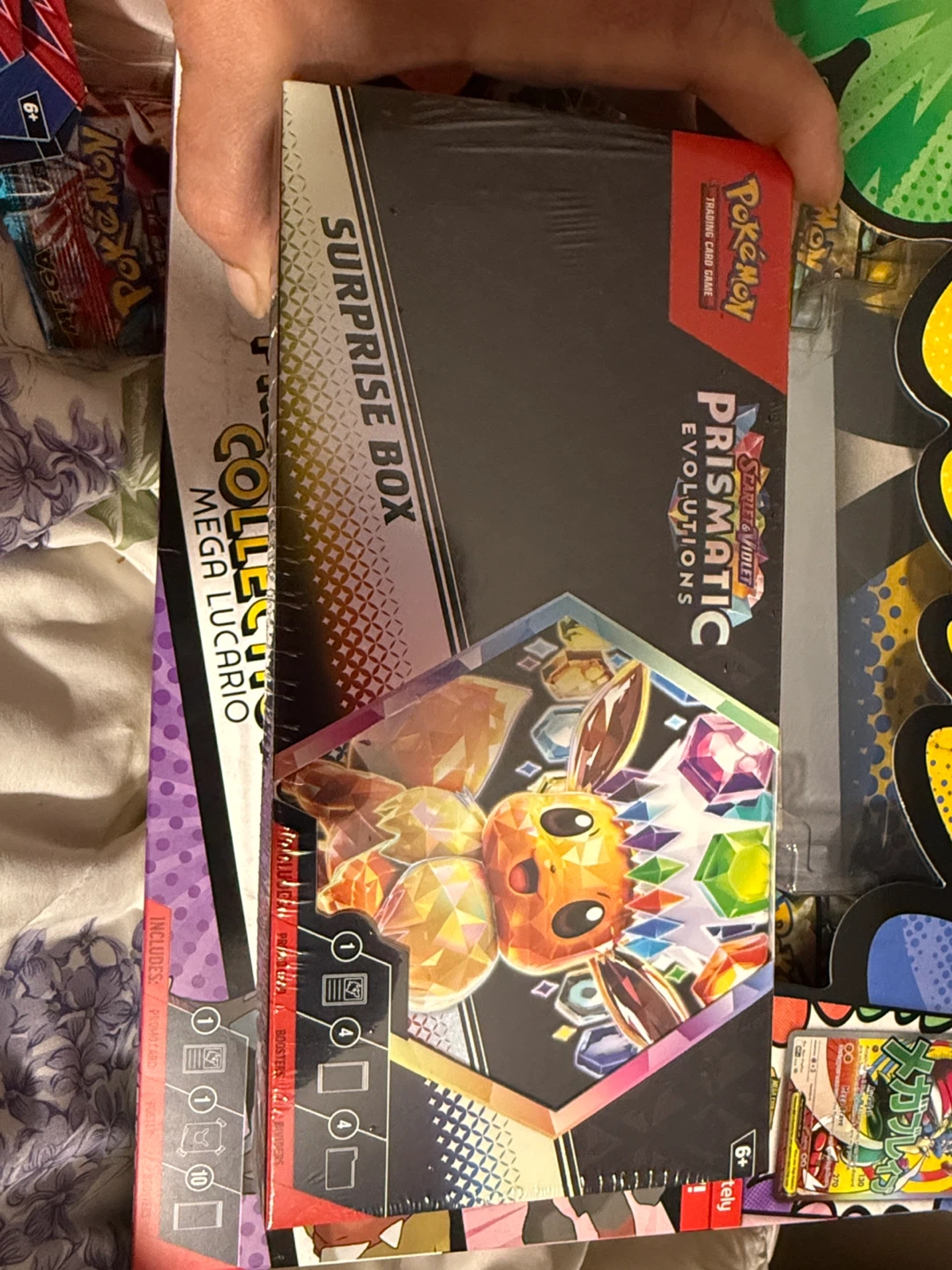 Pokemon Scarlet & Violet Prismatic Evolutions Surprise Box
