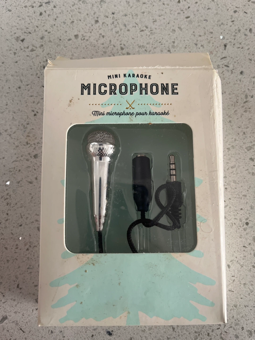 Mini Karaoke Microphone with Adapter - photo 2