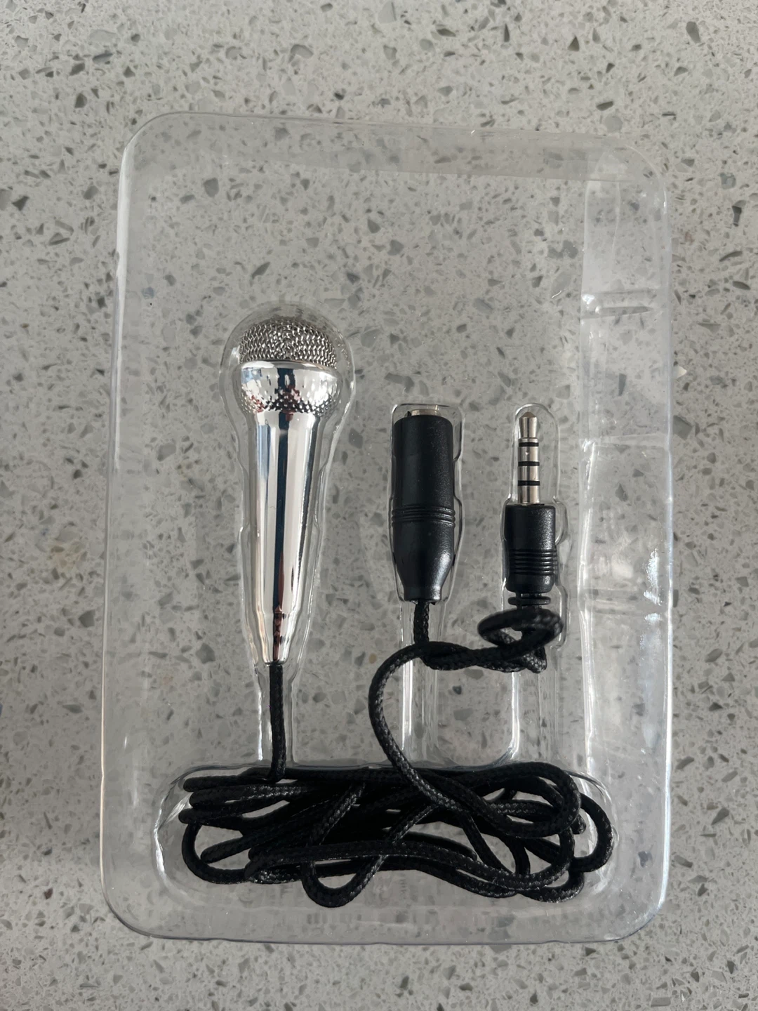 Mini Karaoke Microphone with Adapter