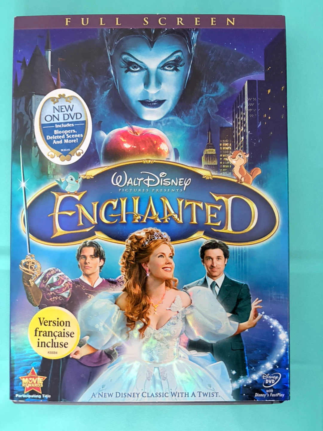 Disney's Enchanted Full Screen DVD