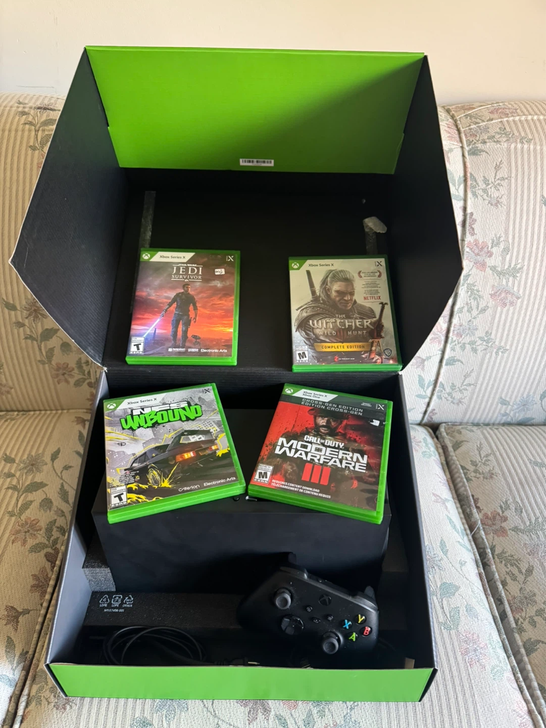 Xbox Series X 1TB Console with Controller and Games