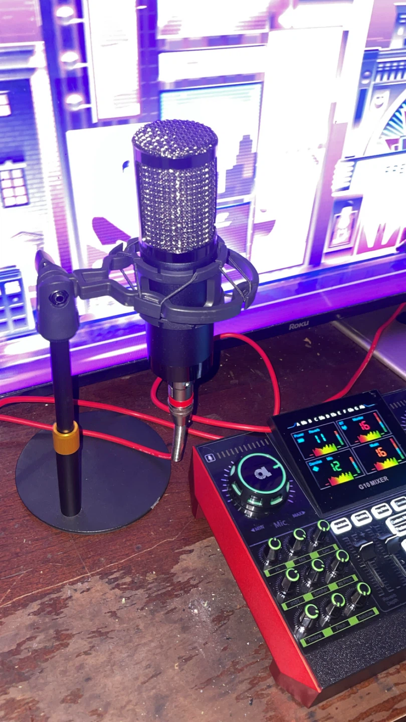 G10 tenlamp Audio Mixer with Microphone - photo 2