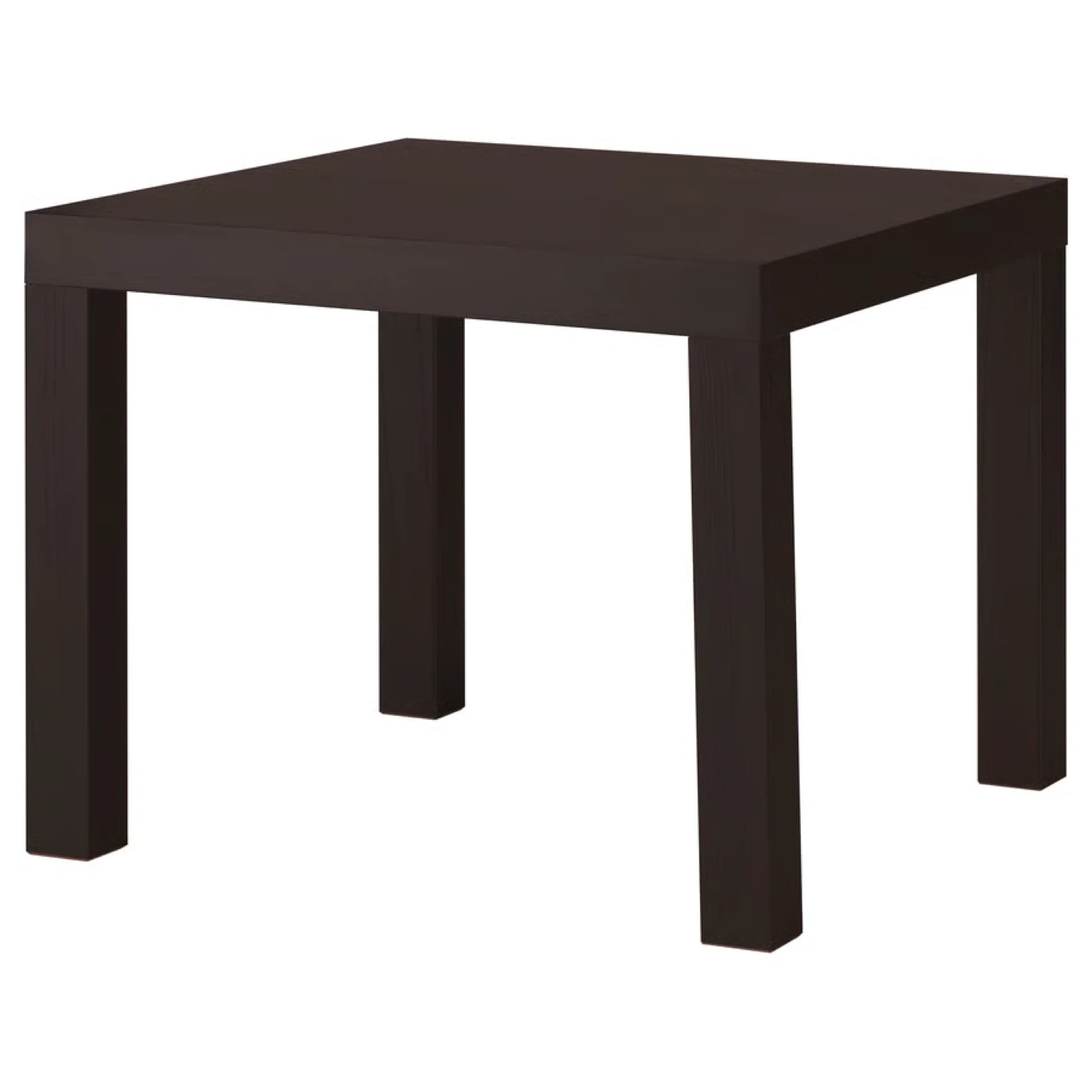 IKEA Black Square Side Table - photo 3