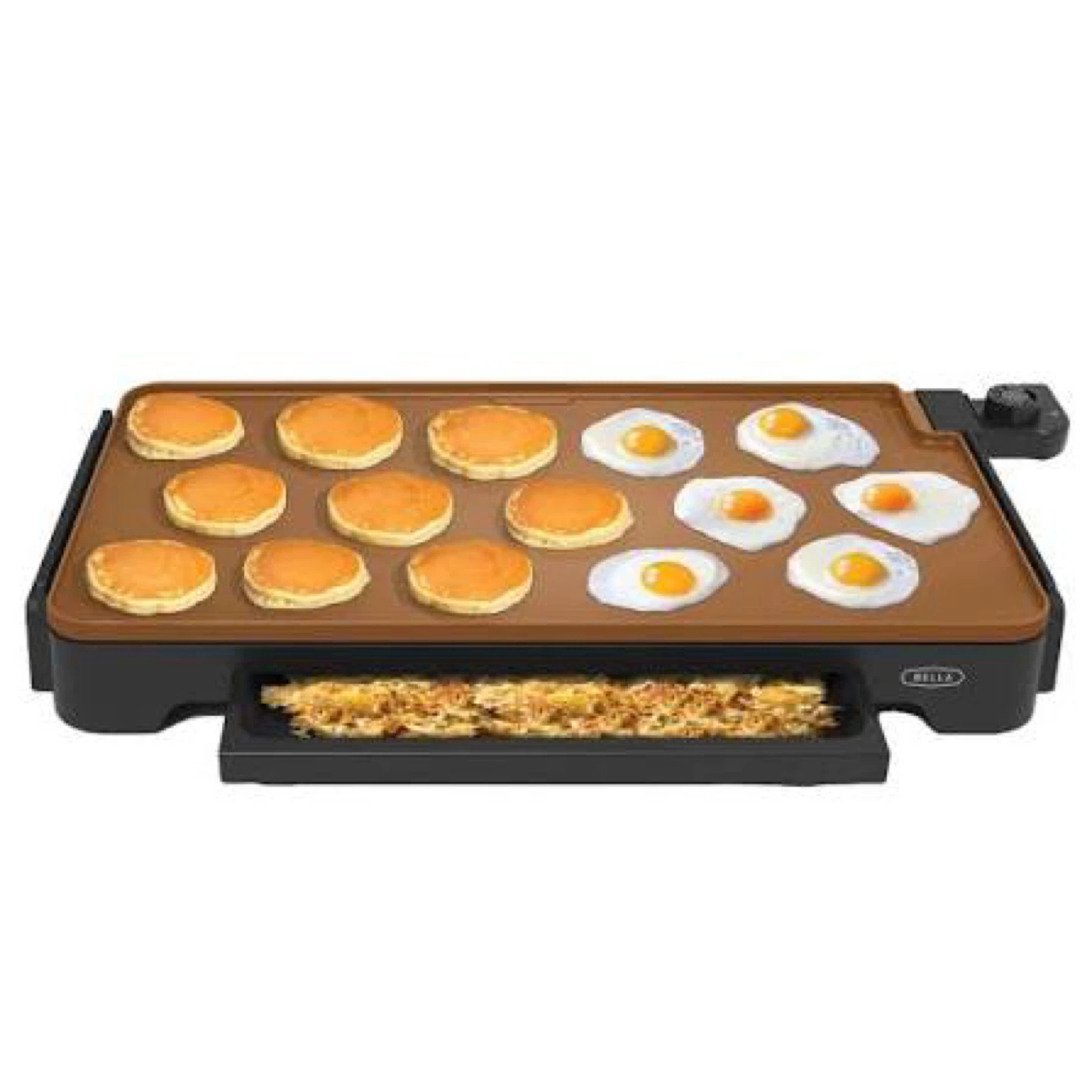 BELLA 10.5" x 20" Ceramic Extra Large Griddle - photo 3