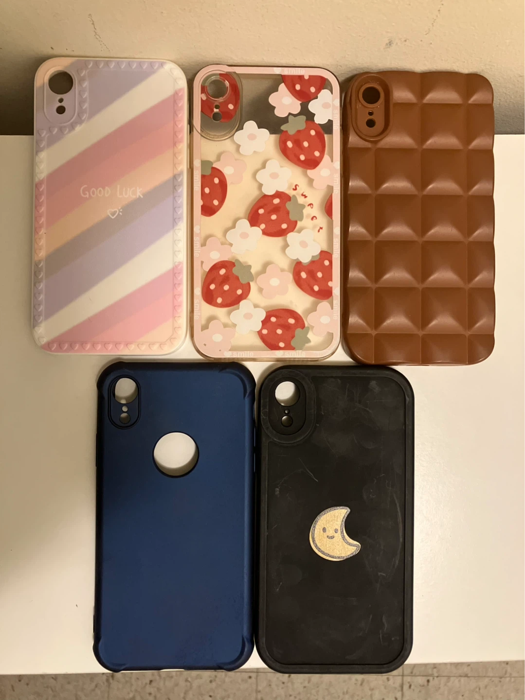 Set of 5 Phone Cases (price of each)